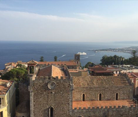 Taormina: roof view