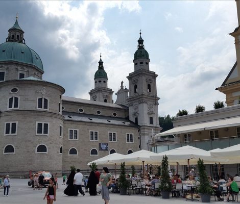 Salzburg in a summertime